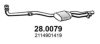 MERCE 2104901136 Catalytic Converter